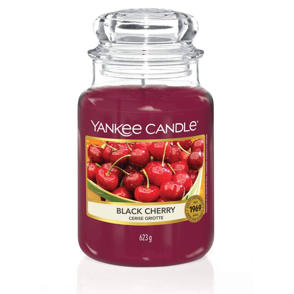 BLACK CHERRY YANKEE CANDLE